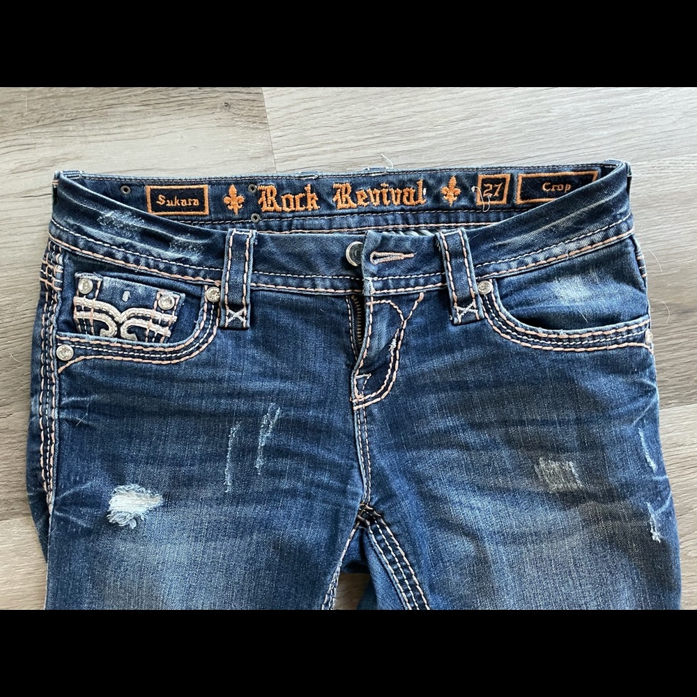 Rock Revival crop jeans!